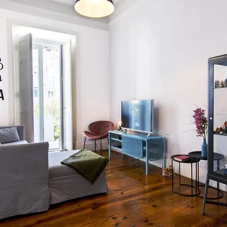 Alcantara Lovely Green Terrace 2 Bdr Apt With Ac * Lisbon